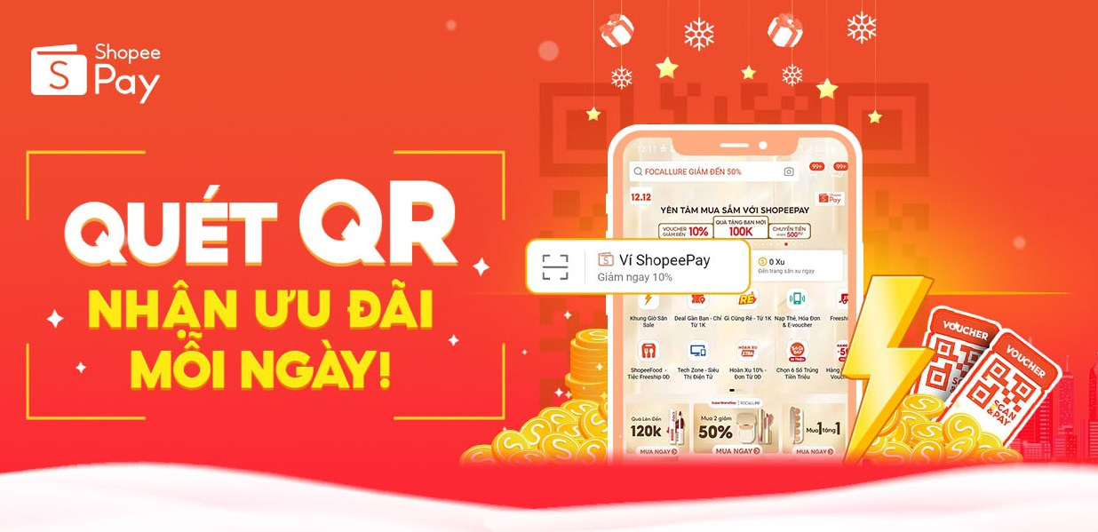 12.12 Siêu Sale Sinh Nhật sắp tới, săn sale online đừng quên loạt ưu đãi Scan & Pay “thấy là ghiền” - Ảnh 3.