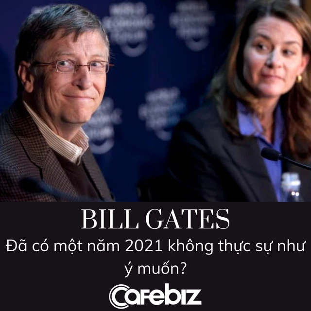2021 - Năm 'buồn đau' nhất cuộc đời Bill Gates: Ly hôn vợ, bị nghi là người tạo ra Covid-19 để kiếm lời, bê bối chấn động với nhân viên nữ bại lộ - Ảnh 1.