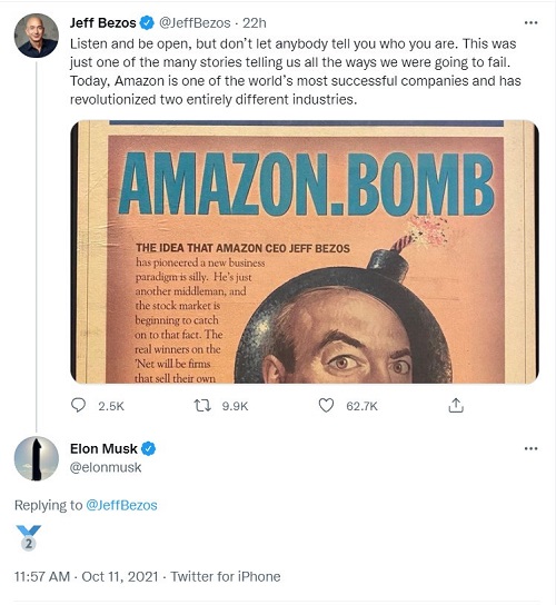 Những dòng tweet 'gây bão' của Elon Musk trong năm 2021 - Ảnh 3.