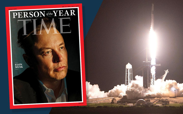 TIME vinh danh Elon Musk là 'Nhân vật của năm' - Ảnh 2.