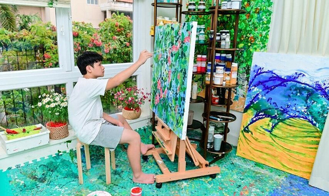 "Thần đồng hội họa" người Việt với bức tranh giá kỷ lục hơn 500 triệu đồng làm điên đảo thế giới thông qua sàn giao dịch NFT đang cực hot - Ảnh 5.