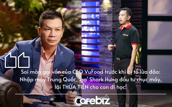 Soi lại màn gọi vốn của VuFood trên Shark Tank sau khi CEO bị tố lừa đảo: Du học sinh Trung Quốc ‘gạ’ Shark Hưng đầu tư chục máy cà phê, lãi thừa tiền cho con đi học! - Ảnh 1.