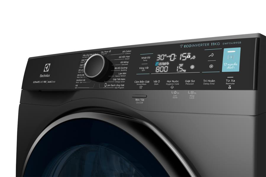 Máy giặt Elextrolux 2022 - thiết kế sang trọng, tích hợp cảm biến AI tiện dụng - Ảnh 5.