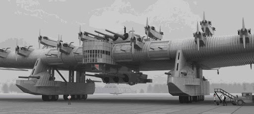 Huge Soviet bomber project: 7-engine monster ahead of its time - Photo 1.