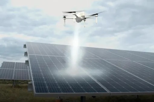 Using drones to clean solar panels: The latest problems and solutions today - Photo 4.