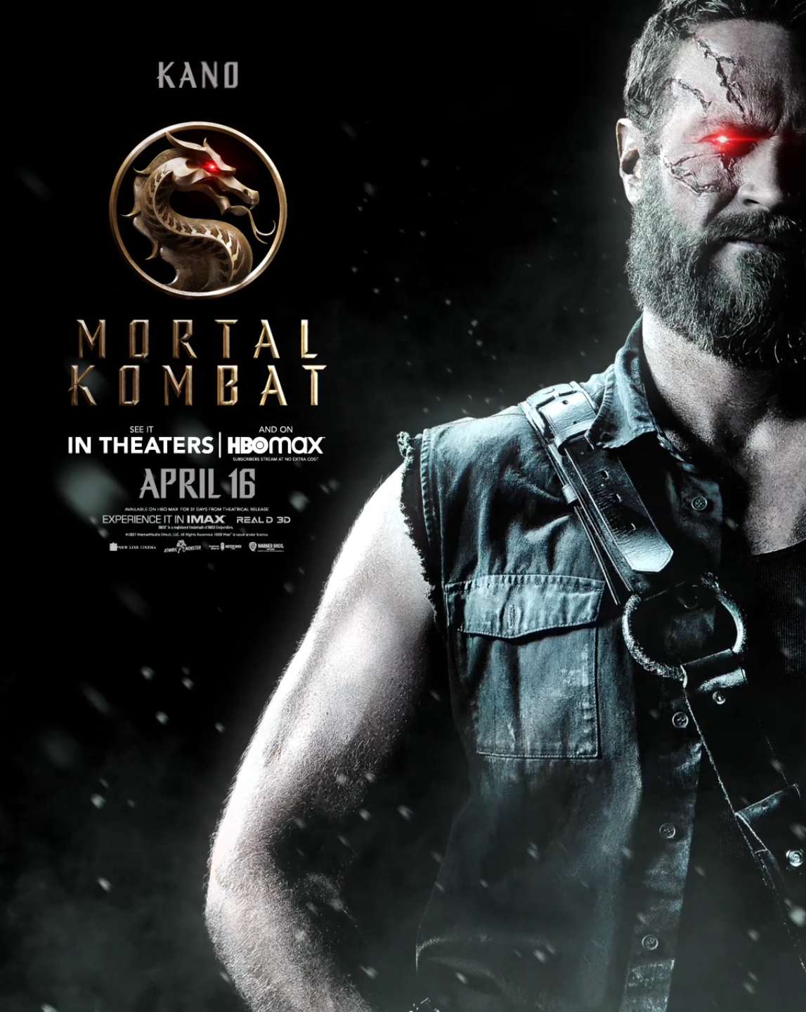 Warner Bros. trình làng bộ poster đầu tiên của Mortal Kombat, hé lộ 11 nhân vật quen thuộc với tạo hình cực xịn - Ảnh 5. Warner Bros. trình làng bộ poster đầu tiên của Mortal Kombat, hé lộ 11 nhân vật quen thuộc với tạo hình cực xịn - Ảnh 5.