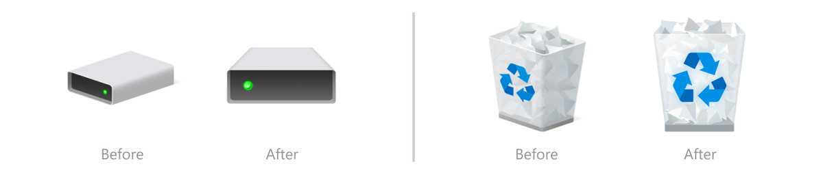 Windows 10 cập nhật các icon File Explorer mới, bắt đầu một cuộc đại tu thiết kế - Ảnh 2. Windows 10 cập nhật các icon File Explorer mới, bắt đầu một cuộc đại tu thiết kế - Ảnh 2.