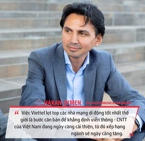 CEO Telecommunication Umlaut: Viettel đạt ‘Best in Test’ là minh chứng cho sự phát triển mạnh mẽ của ngành viễn thông - CNTT Việt Nam - Ảnh 6.