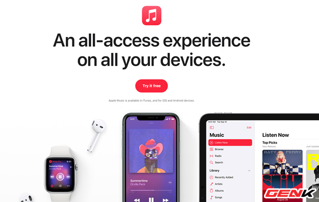 Cách đăng ký nhận 3 tháng dùng thử miễn phí Apple Music trên iPhone - Ảnh 1.