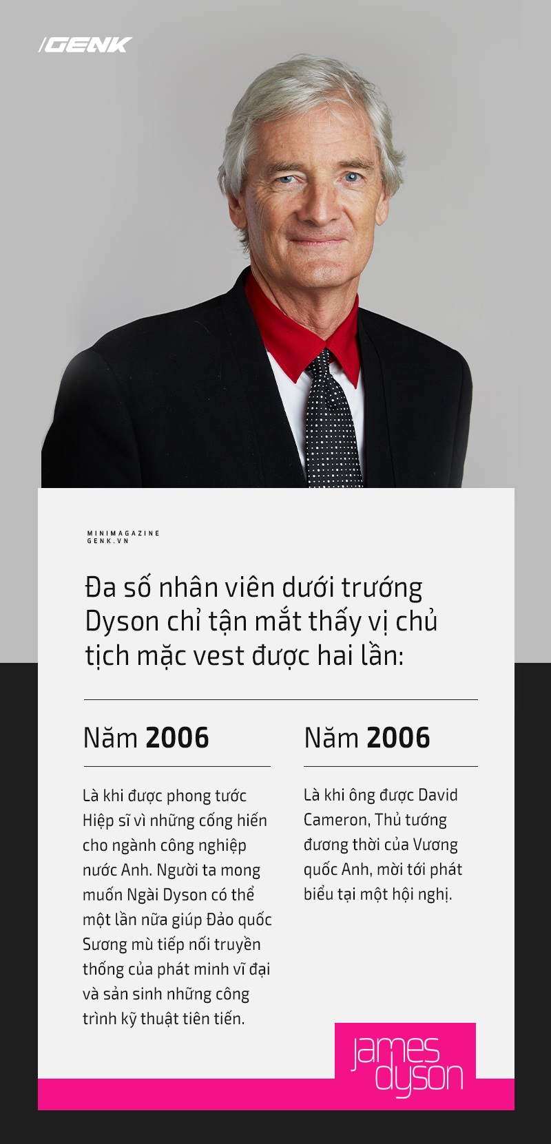 Những sự thật thú vị về Ngài James Dyson - vị kỹ sư, nhà thiết kế, nhà phát minh thiên tài sáng lập ra hãng điện máy Dyson vừa đặt chân tới Việt Nam - Ảnh 22. Những sự thật thú vị về Ngài James Dyson - vị kỹ sư, nhà thiết kế, nhà phát minh thiên tài sáng lập ra hãng điện máy Dyson vừa đặt chân tới Việt Nam - Ảnh 22.