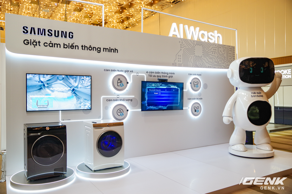 Dạo quanh sự kiện Tuyệt Tác Công Nghệ 2021: Samsung tung hàng loạt hàng khủng gia dụng, từ TV MICRO LED cho đến máy giặt AI - Ảnh 12.