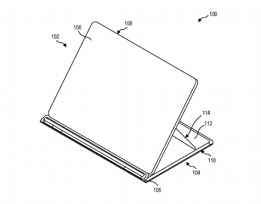 Microsoft nộp bằng sáng chế “chế độ máy bay” nhằm bảo vệ thiết kế Surface Pro trước vấn nạn sao chép không xin phép - Ảnh 2. Microsoft nộp bằng sáng chế “chế độ máy bay” nhằm bảo vệ thiết kế Surface Pro trước vấn nạn sao chép không xin phép - Ảnh 2.