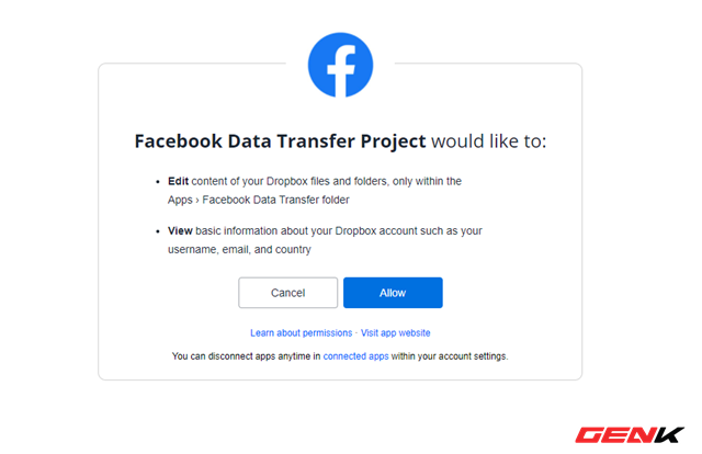 Facebook cung cấp chức năng chuyển dữ liệu bài đăng và ghi chú sang dịch vụ của bên thứ ba - Ảnh 8.