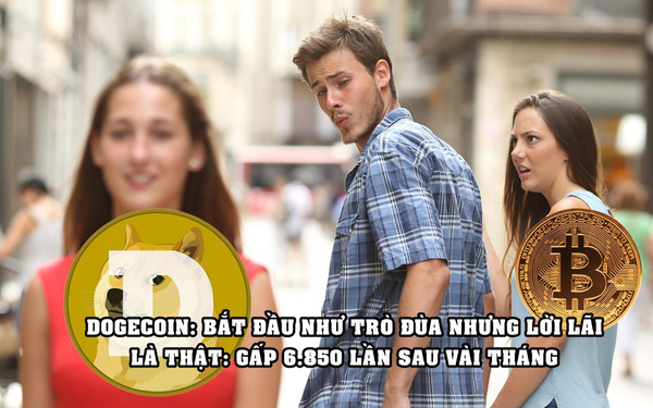 Làm giàu không khó: Lời gấp 6.580 lần khi mua 1.000 USD Dogecoin vào đầu năm nay - Ảnh 1.