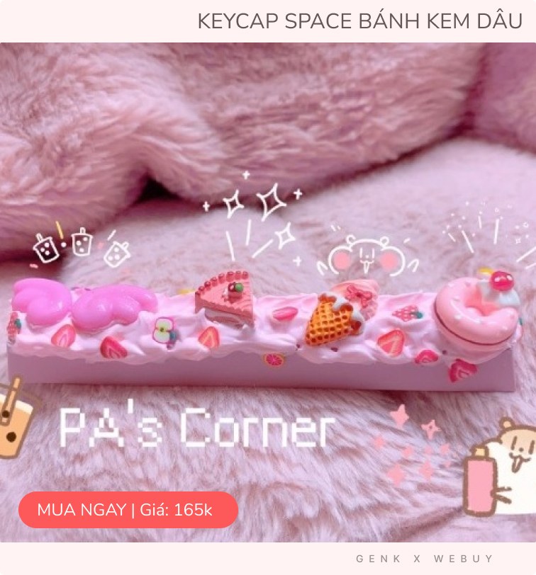 Độ bàn phím cơ với 7 mẫu keycap sáng tạo vô biên, giá chỉ từ 28K: từ ghế nhựa quán trà đá cho tới cờ đỏ sao vàng - Ảnh 7. Độ bàn phím cơ với 7 mẫu keycap sáng tạo vô biên, giá chỉ từ 28K: từ ghế nhựa quán trà đá cho tới cờ đỏ sao vàng - Ảnh 7.