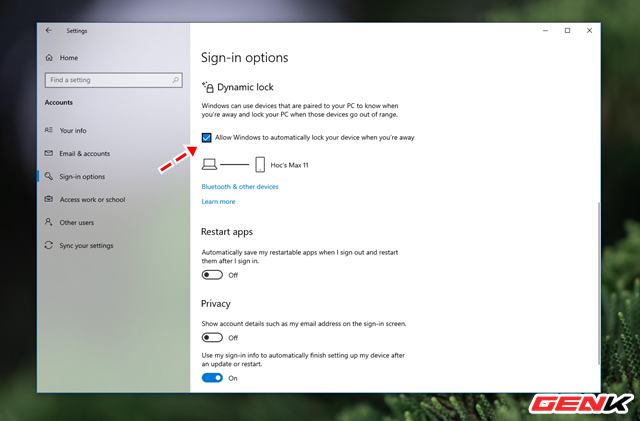 Mẹo hữu ích: 4 cách khóa tự động Windows 10 ngay khi bạn rời bàn làm việc - Ảnh 5.