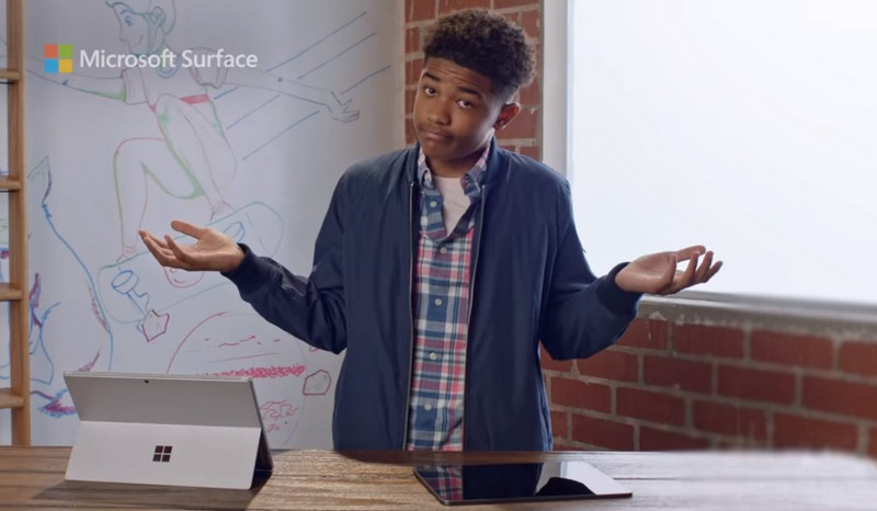 Quảng cáo Surface Pro 7 mới nhất của Microsoft tiếp tục lôi iPad Pro ra làm “trò đùa” - Ảnh 3.