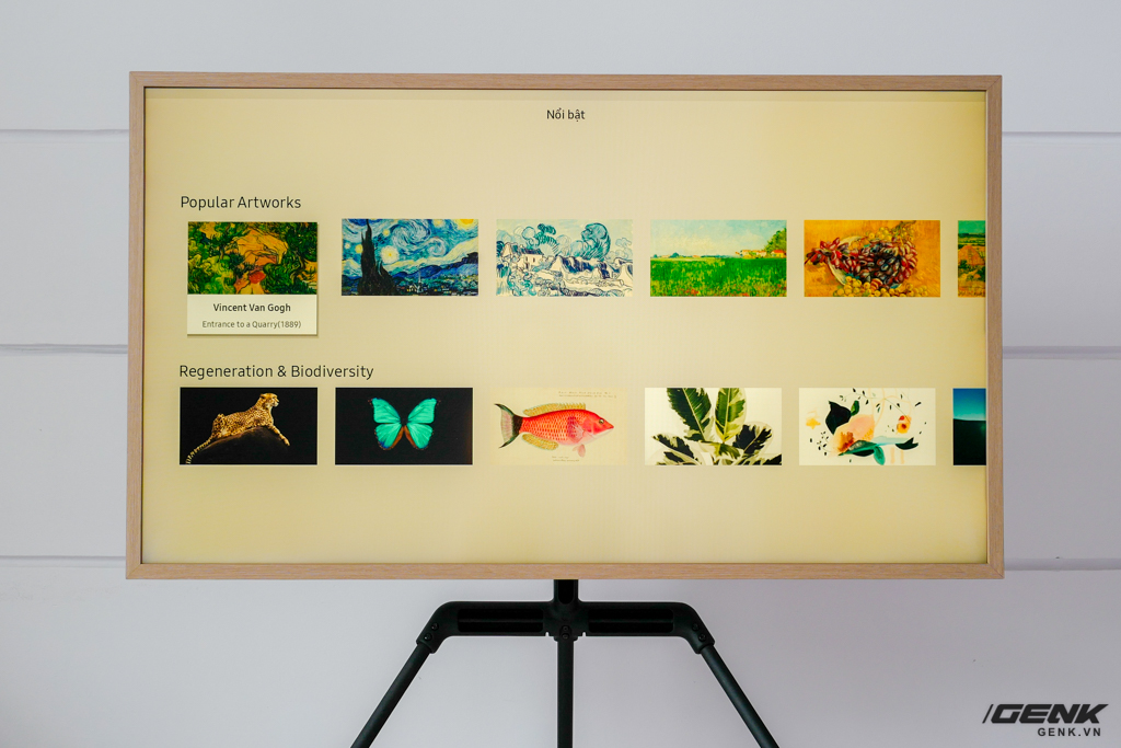Đập thùng TV Samsung The Frame 2021 43 inch: Rất phù hợp không gian Minimalist, hơn 1.400 khung tranh nghệ thuật, tự lắp đặt không hề khó - Ảnh 18. Đập thùng TV Samsung The Frame 2021 43 inch: Rất phù hợp không gian Minimalist, hơn 1.400 khung tranh nghệ thuật, tự lắp đặt không hề khó - Ảnh 18.