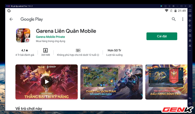 “Chiến” Liên Quân Mobile trên máy tính: Tưởng khó mà rất dễ! - Ảnh 11. “Chiến” Liên Quân Mobile trên máy tính: Tưởng khó mà rất dễ! - Ảnh 11.