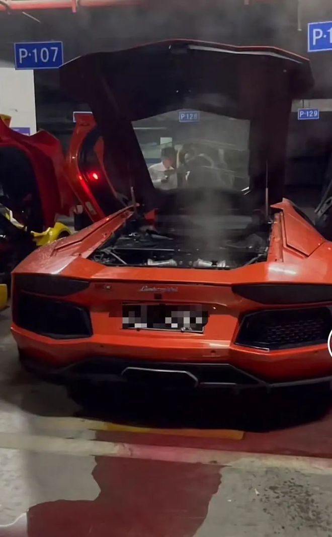 Trung Quốc: Thanh niên dùng ống xả Lamborghini Aventador nướng thịt, nướng luôn cả xe - Ảnh 3.