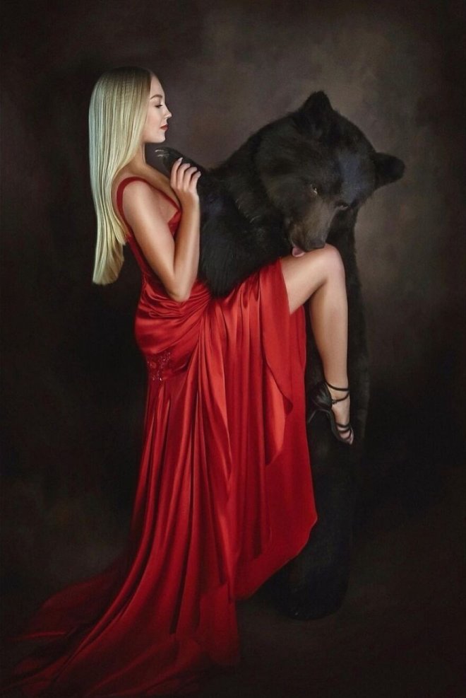 Cứu gấu con khỏi rạp xiếc, cô gái Nga tìm thấy bạn thân trọn đời - Ảnh 3.