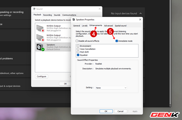 Những tinh chỉnh đơn giản giúp nâng cao trải nghiệm âm thanh trên máy tính Windows 10 - Ảnh 13. Những tinh chỉnh đơn giản giúp nâng cao trải nghiệm âm thanh trên máy tính Windows 10 - Ảnh 13.