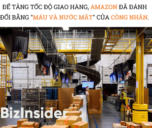 Hiện trực trần trụi bên trong những siêu nhà kho của Amazon: Dùng thuật toán áp KPI cho công nhân, hiệu suất tính chính xác tới từng giây, không tồn tại giờ giải lao - Ảnh 4.