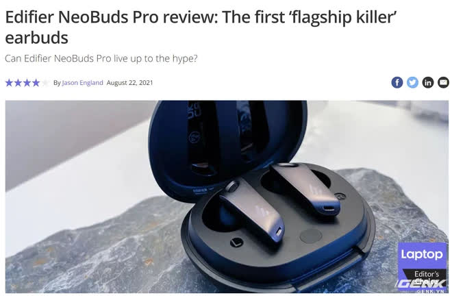 Đánh giá Edifier NeoBuds Pro: Kẻ tự xưng flagship-killer thị trường True Wireless, gọi vốn nửa triệu Đô - Ảnh 2.