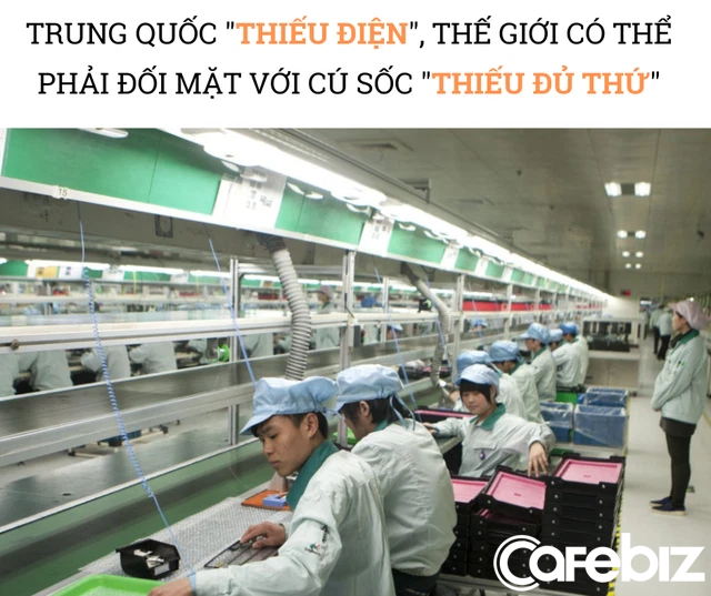 Trung Quốc ‘thiếu điện’, thế giới đón cú sốc ‘thiếu đủ thứ’: Các nhà máy chỉ hoạt động 3 ngày/tuần, có nơi tạm đóng cửa, chuỗi cung ứng toàn cầu trở thành mớ hỗn độn - Ảnh 3.