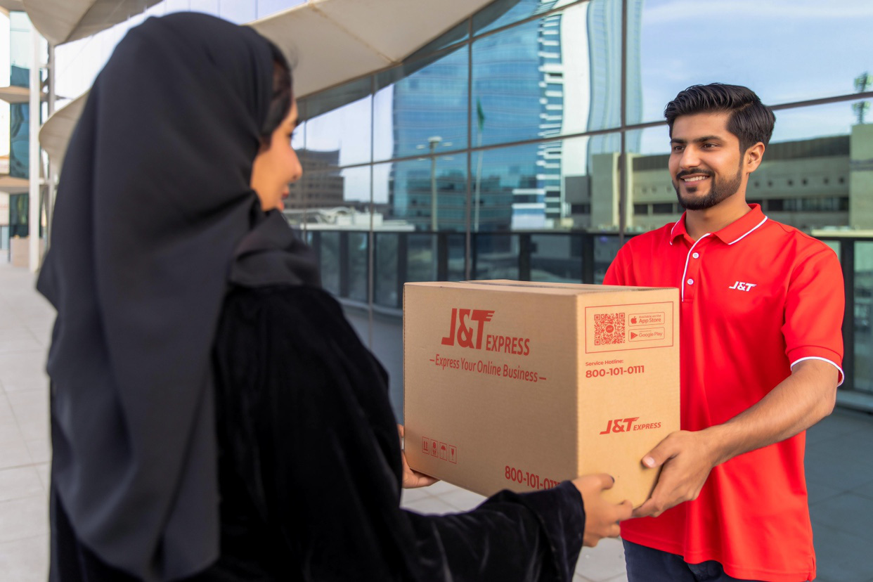J&T Express officially expands its service network in the Middle East - Photo 1.