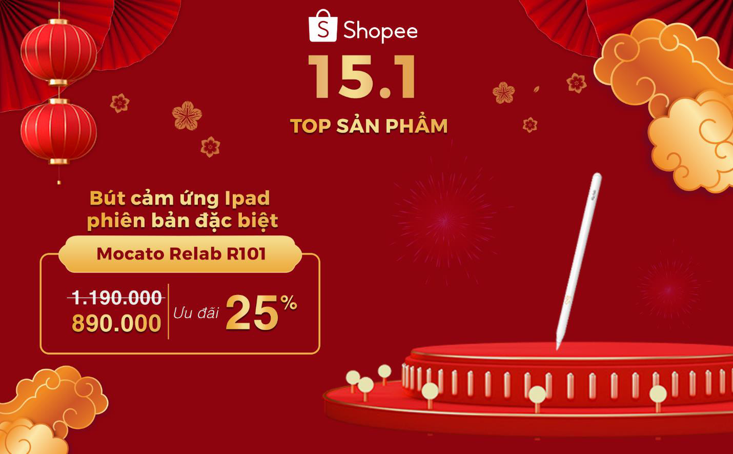 Shopee 15.1 – Tết sale hàng hiệu – giảm giá tới 50% - Ảnh 5.