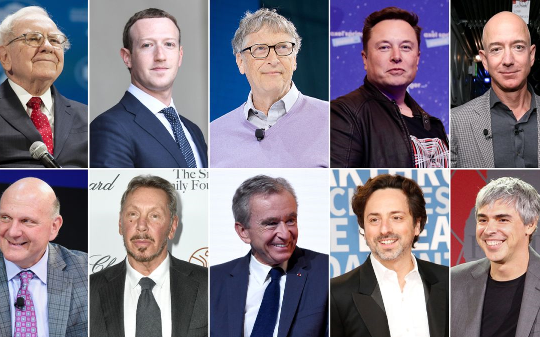 The rich corner is getting richer: The 10 richest billionaires in the world doubled their assets during the pandemic, it took 414 years to spend it all - Photo 2.