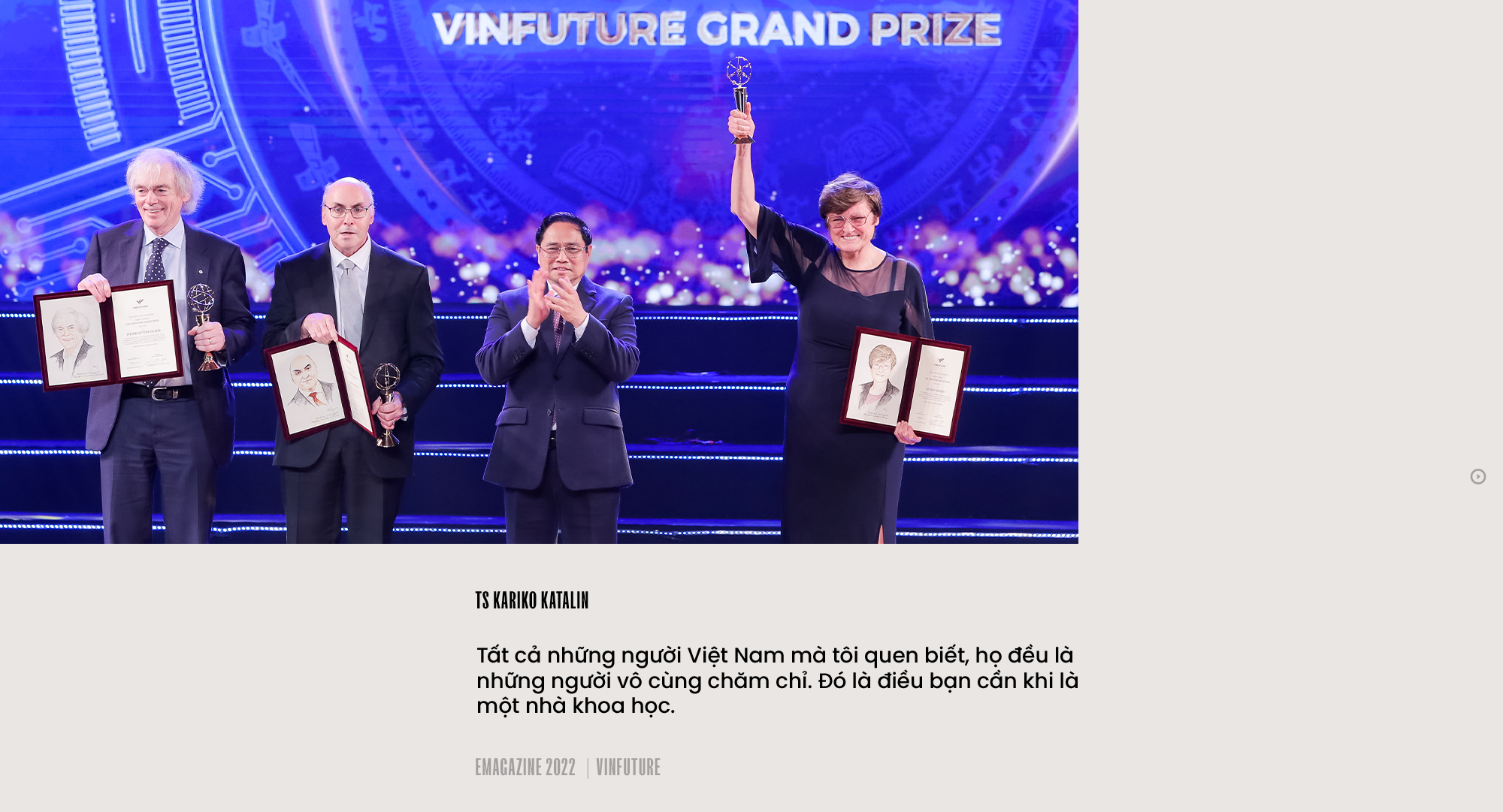 Nhà khoa học cả thế giới biết ơn được trao giải thưởng cao nhất VinFuture: 'Đừng gọi tôi là người hùng, hãy gọi tôi là Kate' - Ảnh 11.