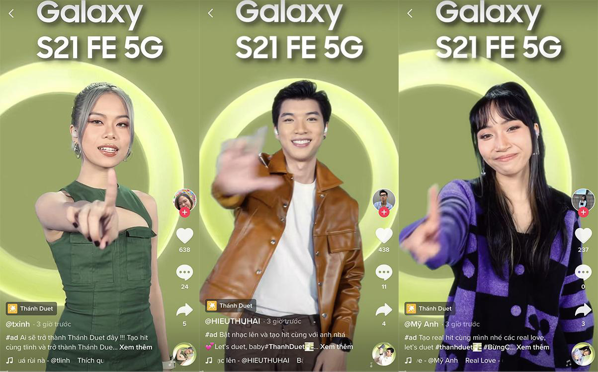 Galaxy brings fans closer to young idols with the Holy Duet activity - Photo 1.