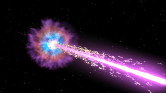 Các nhà thiên văn học phát hiện vụ nổ tia gamma lớn nhất trong lịch sử thiên văn học - Ảnh 1.