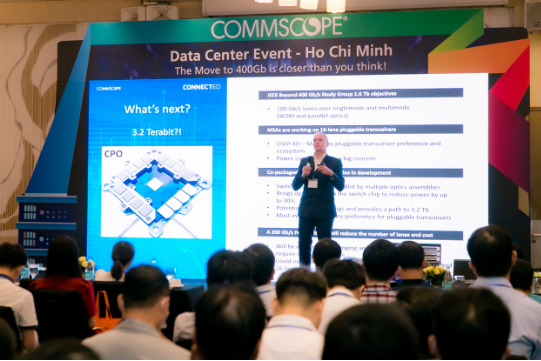 CommScope giới thiệu giải pháp trung tâm dữ liệu mới, đạt tốc độ 400G/800G - Ảnh 1.