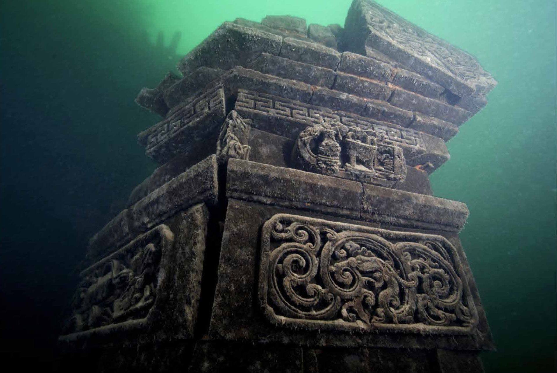 Atlantis của Trung Quốc - 'Shi Cheng', Thành phố cổ đại bị mất tích dưới nước - Ảnh 5.