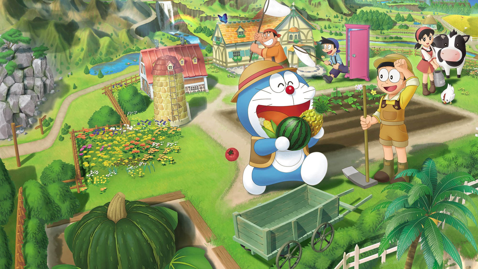 Xuất hiện tựa game nông trại mới với chủ đề Doraemon, đưa người chơi về tuổi thơ  - Ảnh 1.