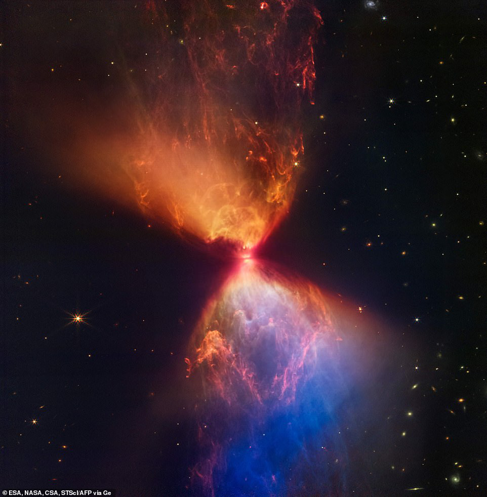 NASA lần đầu ghi lại được cảnh một ngôi sao bắt đầu hình thành - Ảnh 2.