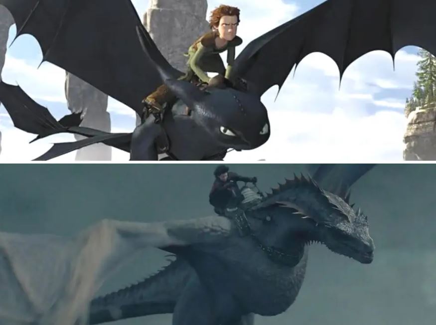 Màn đuổi bắt trong tập cuối House of the Dragon được lấy cảm hứng từ bom tấn hoạt hình Bí Kíp Luyện Rồng - Ảnh 2.
