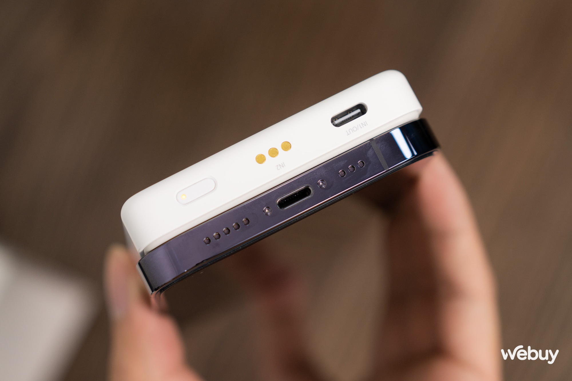 Pin dự phòng MagSafe Xiaomi cho iPhone: Thiết kế gọn nhẹ, dung lượng 5000mAh, giá chưa tới 700,000 đồng - Ảnh 10.