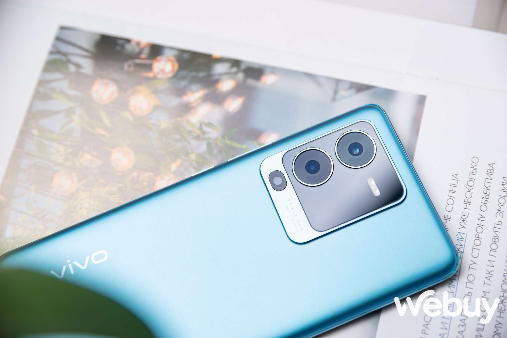 Close-up of the official vivo V25 Pro in Vietnam: high-end design, with an emphasis on imaging experience, priced at approximately VND 14 million - Photo 7.