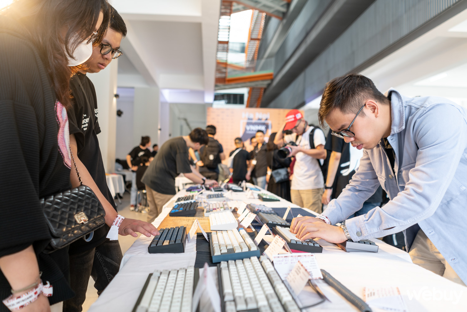 Dạo một vòng VNMK Meetup 2022: Sự kiện lớn nhất Hà Nội cho những người đam mê bàn phím cơ - Ảnh 1.