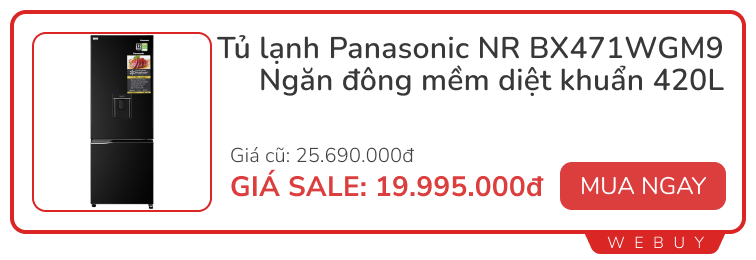 Săn đồ điện gia dụng sale mạnh cuối năm: 5 món đáng thay mới trong nhà, giảm đến 45% lại freeship - Ảnh 4.