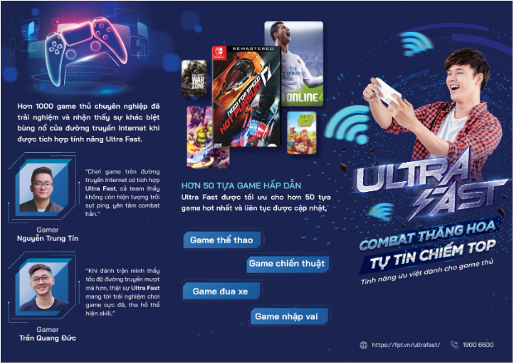 FPT Telecom ra mắt tính năng Ultra Fast dành cho game thủ - Ảnh 2.
