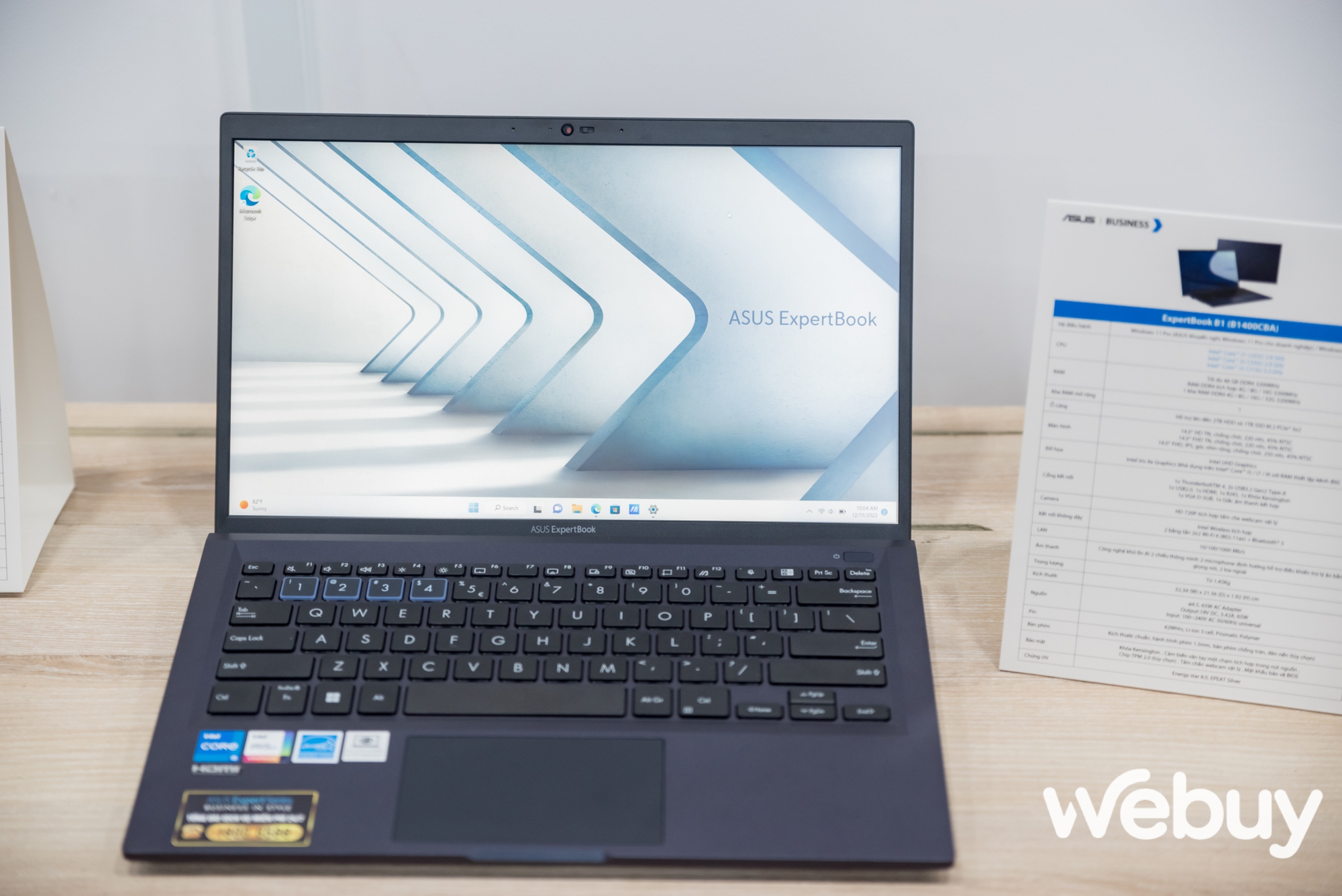 ASUS giới thiệu loạt laptop ExpertBook thế hệ mới, đa dạng lựa chọn hướng đến đối tượng khách hàng doanh nghiệp - Ảnh 2.