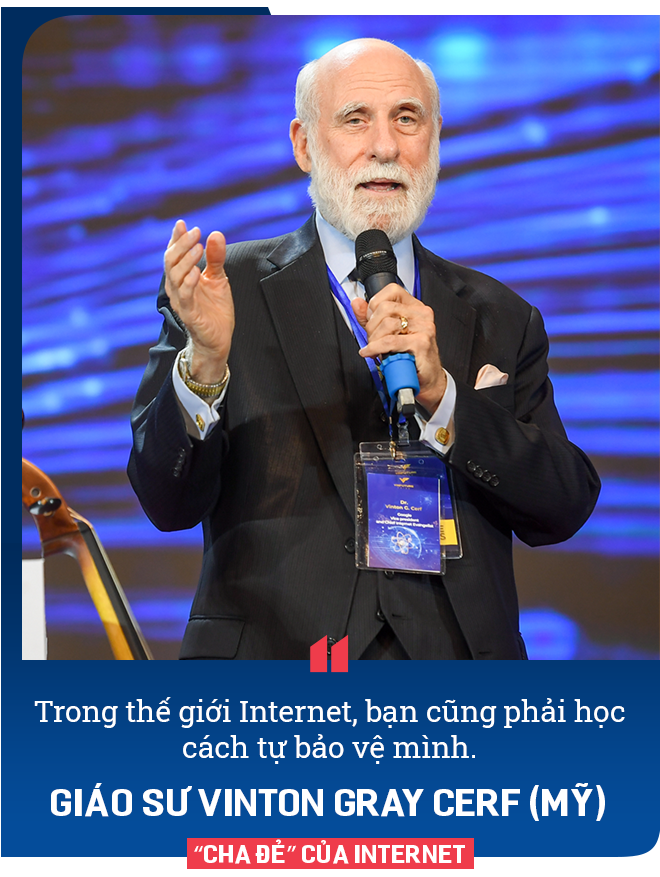 Đến Việt Nam nhận giải VinFuture, ‘cha đẻ’ của Internet tiết lộ bí mật bất ngờ về ‘mẹ đẻ’ của Internet - Ảnh 10.