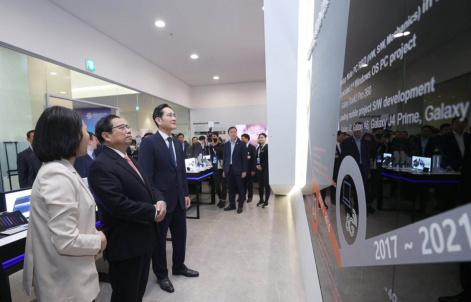 Thủ tướng dự lễ khánh thành Trung tâm Nghiên cứu và Phát triển của Samsung - Ảnh 5.