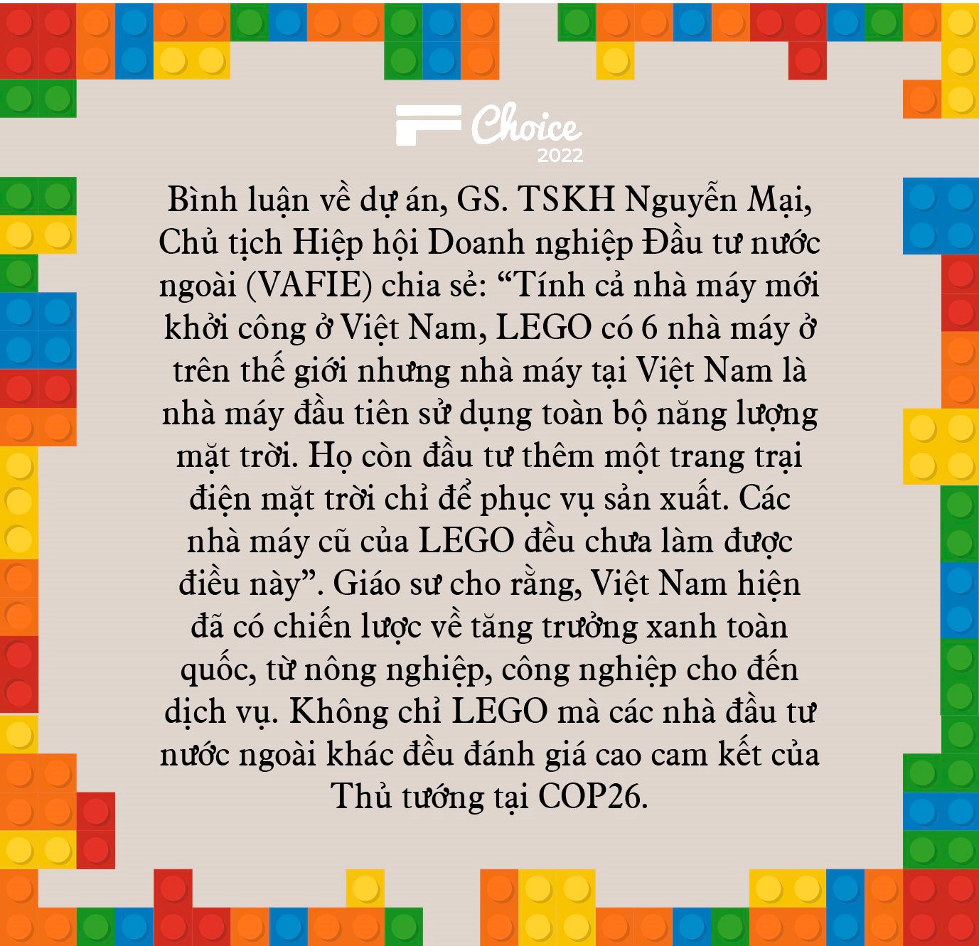 Sếp LEGO và những điều chưa kể về việc đặt nhà máy bền vững lớn nhất thế giới tại Việt Nam - Ảnh 4.