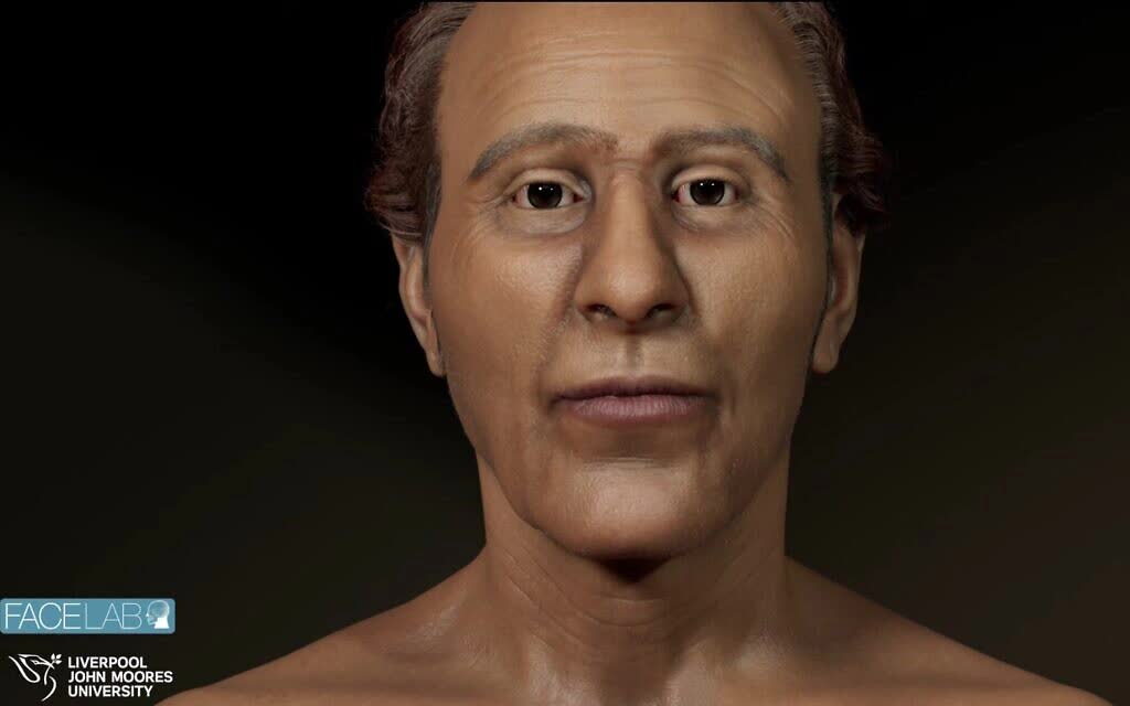 Các nhà khoa học phục dựng khuôn mặt 'đẹp trai' của Pharaoh quyền lực nhất Ai Cập cổ đại - Ảnh 1.